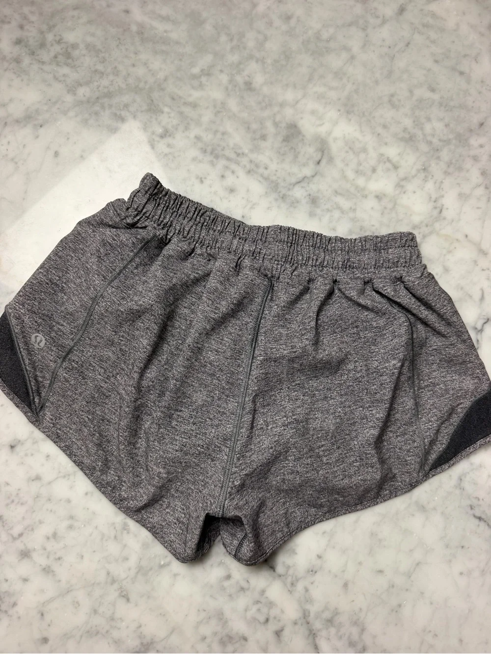 lululemon athletica Women's Heather Gray Athletic Shorts